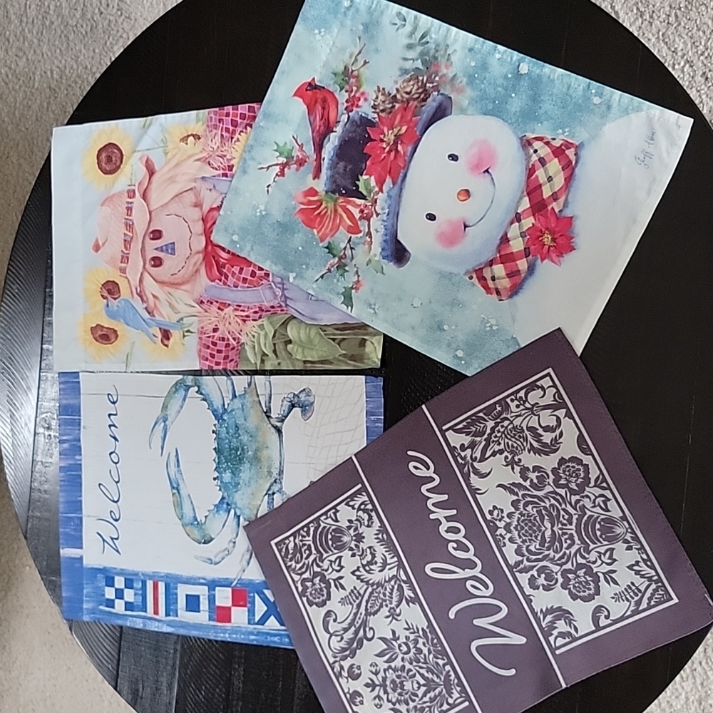 ☀️ ✅️ Garden Flags (4)